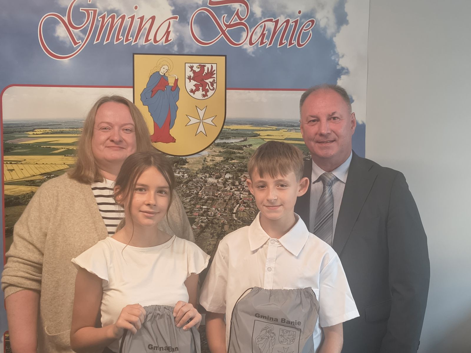 Zdjęcie: Wizyta uczniów w Urzędzie Gminy.
