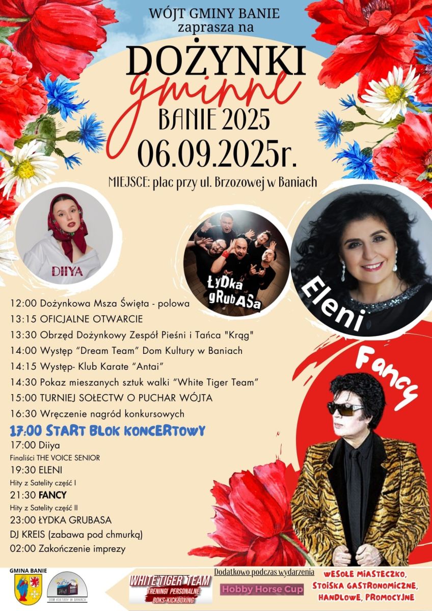 Zdjęcie: Zapraszamy na Gminne Dożynki 2025.