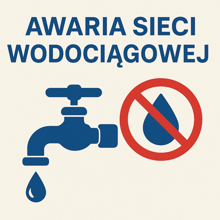 Zdjęcie: Awaria wodociągu w m. Tywica.
